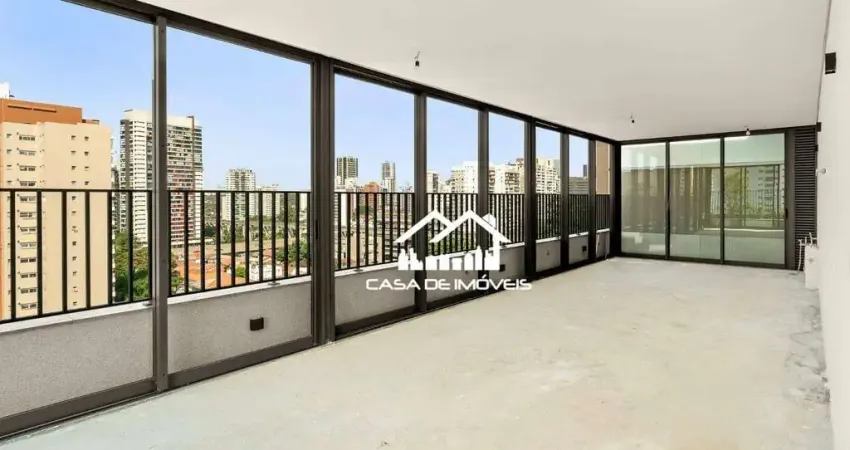 Vende cobertura com 170m² no contra piso, elevador privativo, churrasqueira, lazer completo e 2 suítes no Brooklinrooklin