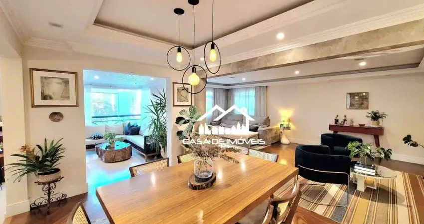 Aluga apartamento com 223m², 4 suítes, 4 vagas e lazer, no Morumbi