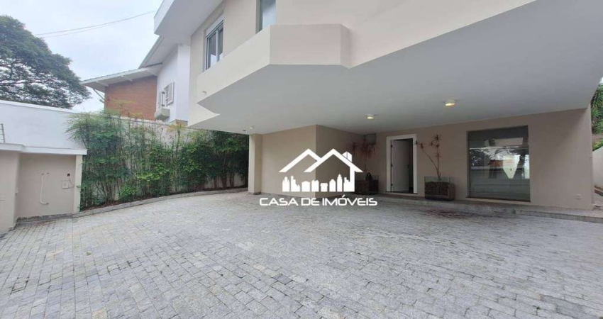 Casa para locação, 535m², 4 suítes, 8 vagas, no Jardim Leonor