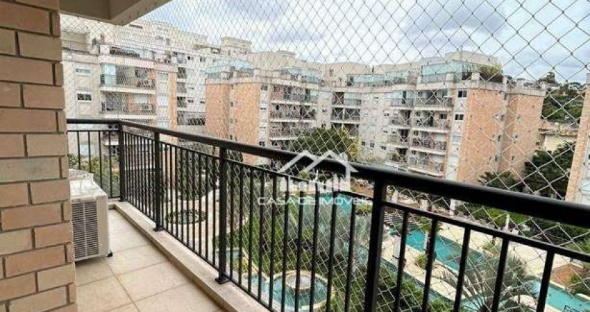Aluga apartamento com 61m², 2 dormitórios, 2 vagas e lazer ao lado do hospital Albert Einstein