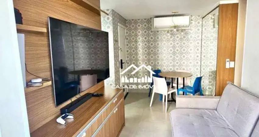 Aluga apartamento de 44m², 100% mobiliado, com 2 dormitórios, 1 vaga proximo ao metrô Butantã