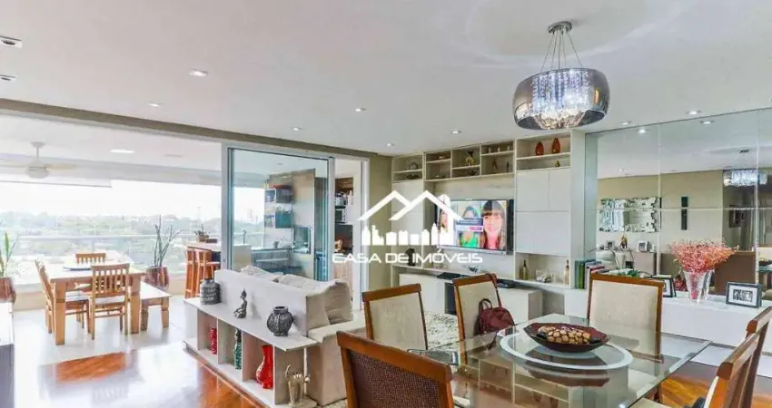 Vende ou aluga apartamento mobiliado com 180m², 3 suítes, varanda gourmet, lazer completo, no campo belo.