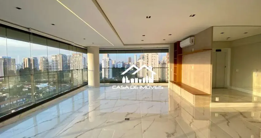 Vende ou aluga, apartamento com 3 suítes, varanda gourmet, elevador privativo, ar condicionado, lazer completo, no brooklin