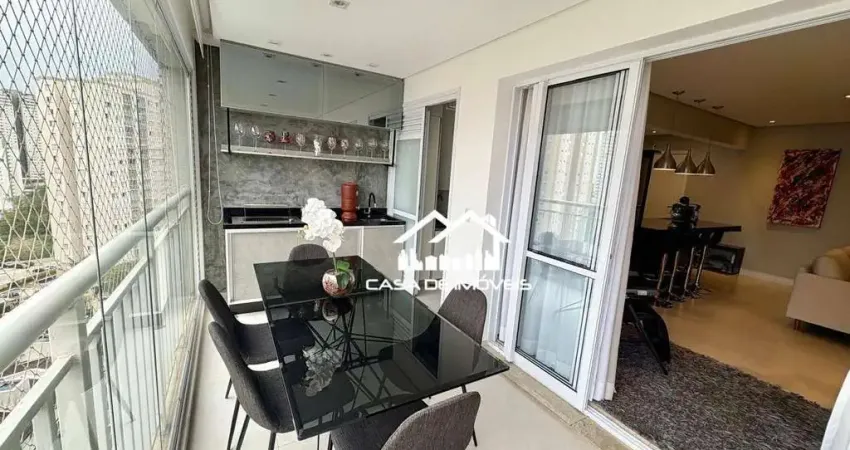 Vende apartamento de 96m², 3 dormitórios, sendo 2 suítes, 2 vagas e varanda gourmet na vila andrade