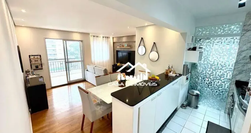 Vende apartamento de 67m², com 3 dormitórios, sendo 1 suíte e 1 vaga, na vila andrade