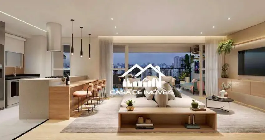 Vende apartamento de 141m², com 4 dormitórios, sendo 2 suítes, 3 vagas e varanda gourmet, na vila andrade