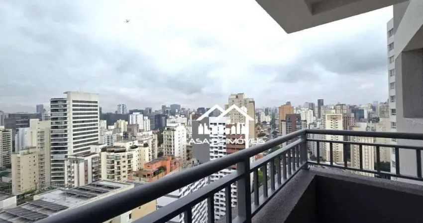 Vende ou aluga apartamento mobiliado com 39m², 2 dormitórios, na vila nova conceição.