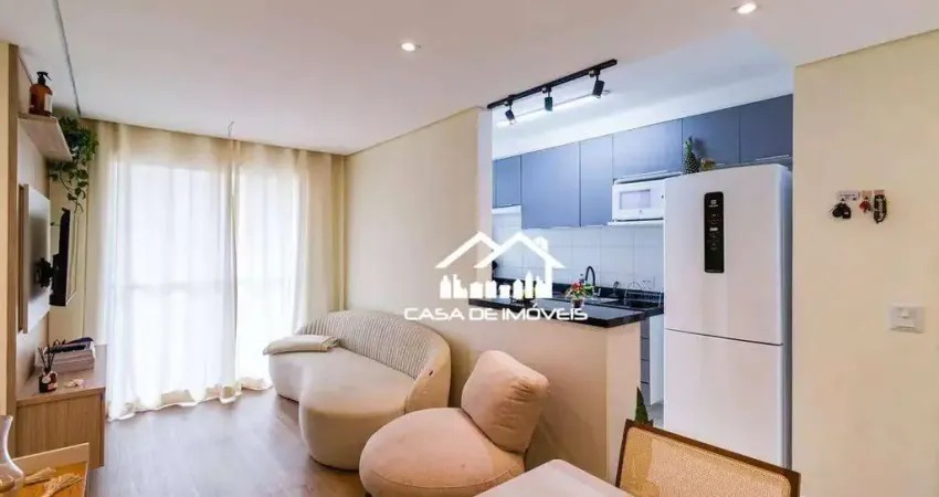 Apartamento de 55m², com 2 dormitórios, sendo 1 suíte e 1 vaga de garagem na vila andrade