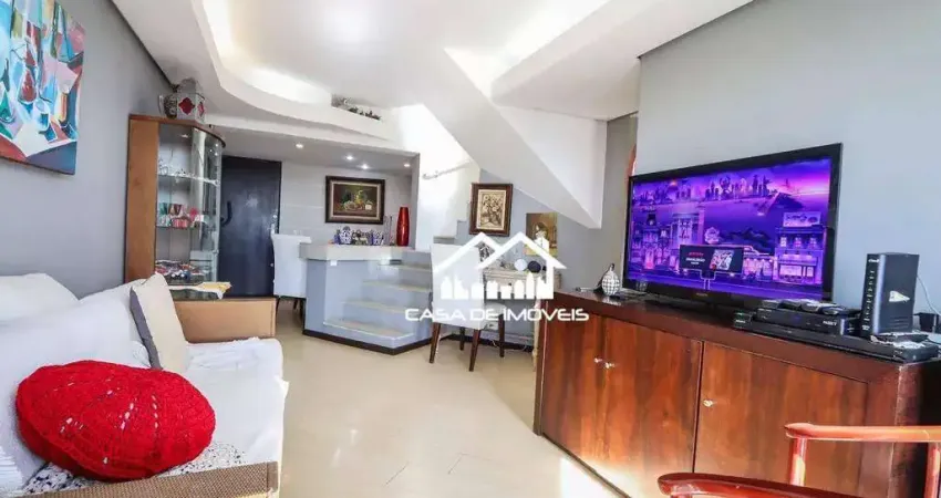Vende cobertura de 130m³, com 3 dormitórios, 1 suíte, 2 vagas e linda vista na vila andrade