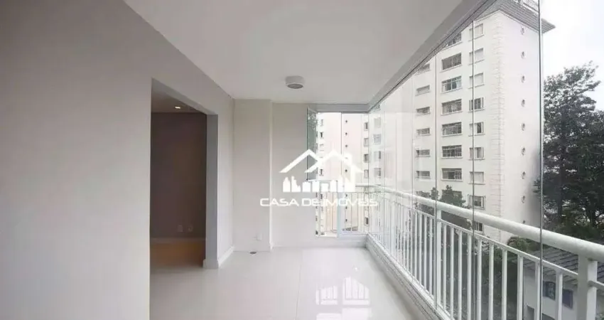 Vende apartamento de 110m², com 3 dormitórios, sendo 1 suíte, 2 vagas e varanda na vila andrade