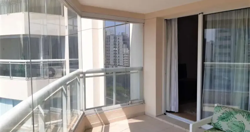 Aluga apartamento mobiliado. no condomínio mandarim no brooklin, com 47m².