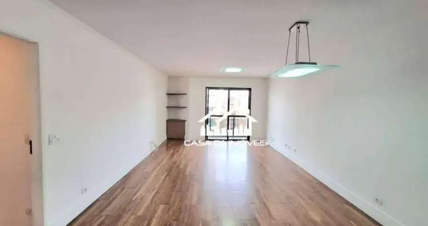 Aluga apartamento com 120m² , com 3 dormitórios sendo 2 suítes, 2 vagas e lazer em Moema