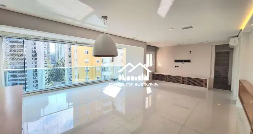 Vende apartamento com 129m², 3 suítes, varanda gourmet e lazer clube, no Panamby