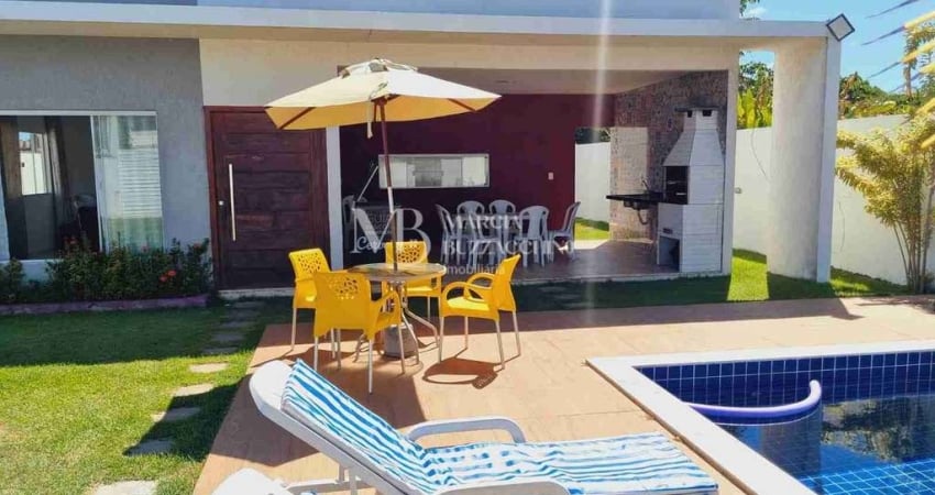 Casa de alto padrão para venda e/ou locação anual em jacuipe - cond. parque das arvores