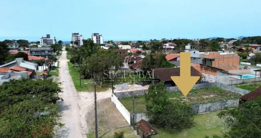 Oportunidade no balneário rainha do mar em itapoá sc – terreno pronto para construir com 390m²