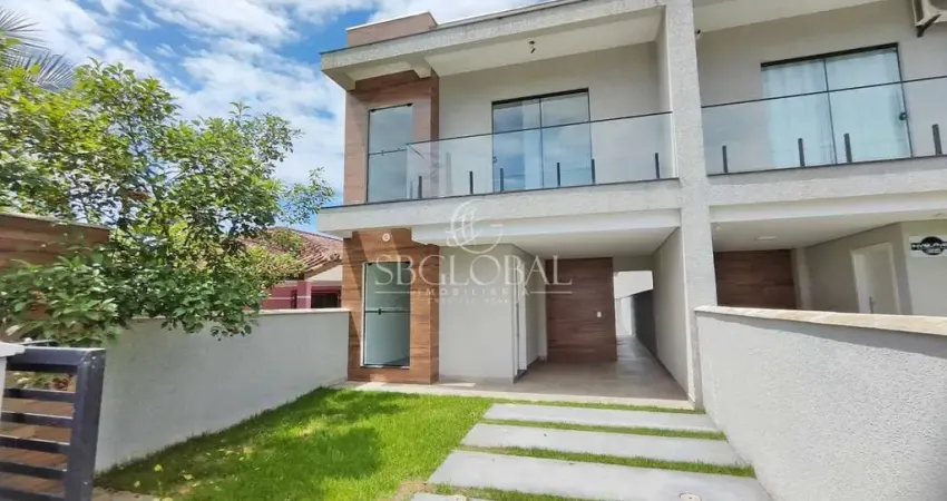 Sobrado com 03 dormitórios (sendo 01 suíte) no balneário cambiju!