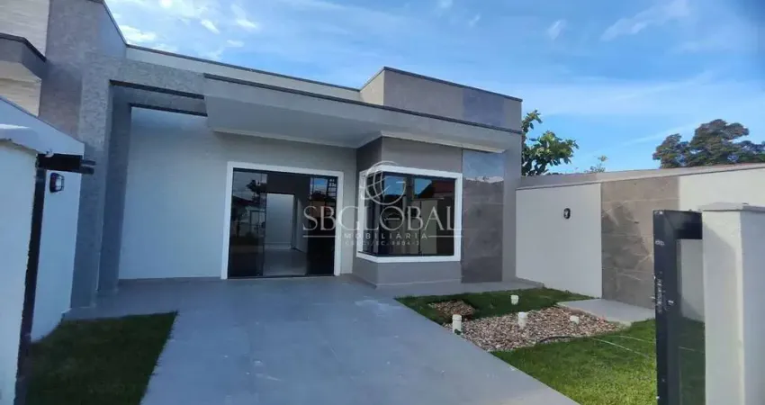 Casa nova no Rainha do Mar com acabamentos em alto padrão. Sua oportunidade de viver em Itapoá SC.