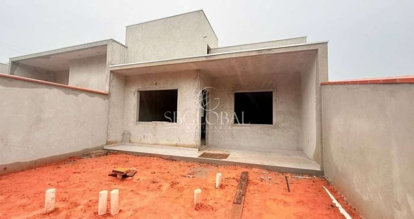 Casa nova a poucos metros do Centro, por apenas R$237.000,00 em Itapoá/SC