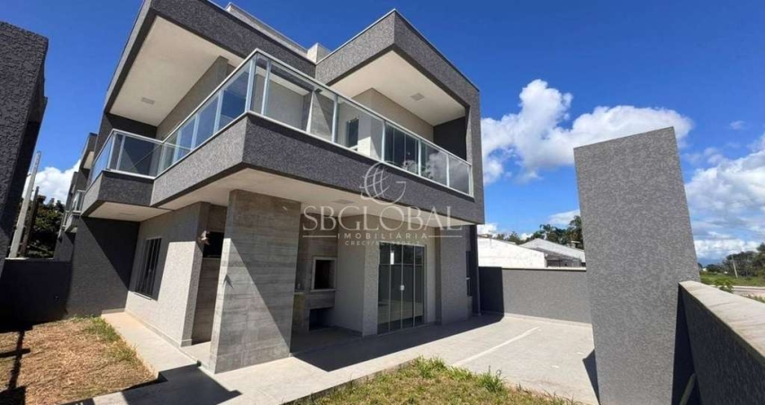 Sobrado novo na Barra do Saí em Itapoá/SC