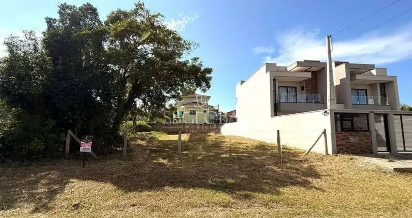 Terreno á 330 metros da praia pronto para construir no Balneário Rainha do Mar em Itapoá-SC