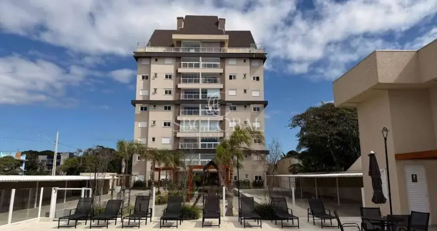Apartamento mobiliado no 3° andar do Residencial Ocean Castle frente para Mar em Itapoá-SC