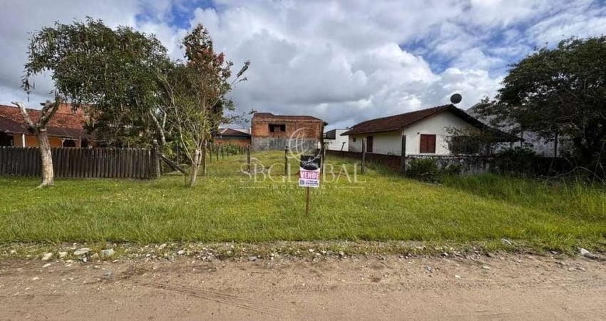 Terreno em ótima localização no Balneário Cambiju pronto para construir em Itapoá/SC!