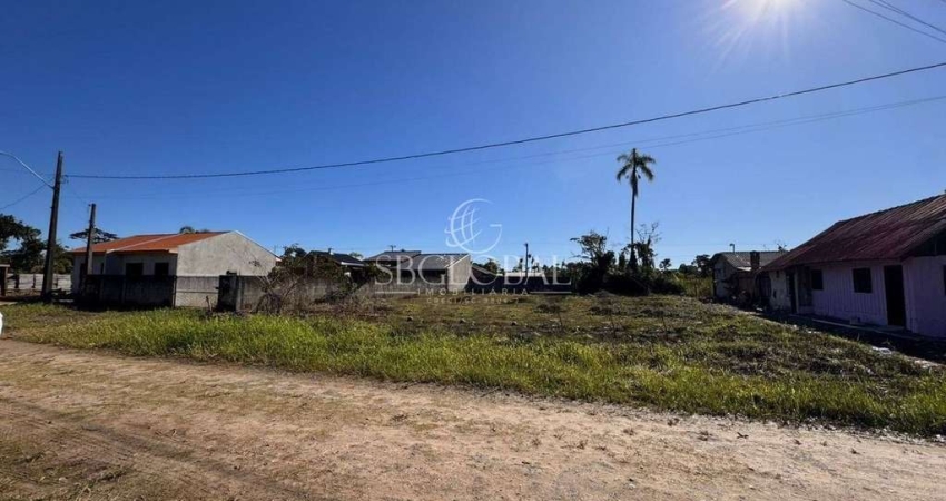 Ótimo terreno na Barra do Saí com 360m² (12x30) em Itapoá/SC!
