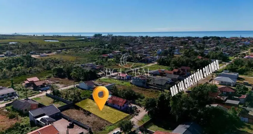 Terreno localizado na rua 140 na barra do saí com 360m² em itapoá/sc!