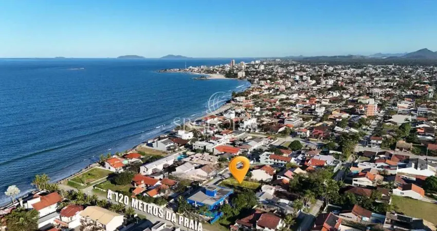 Terreno com 360m² localizado no balneário cambiju a 120 metros da praia em itapoá-sc!