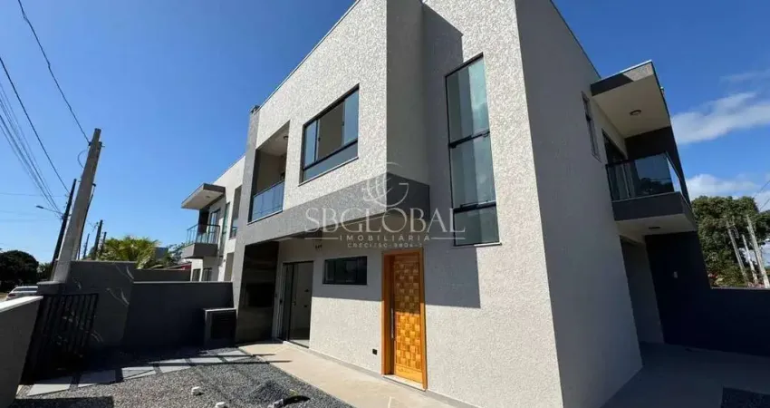 Sobrado com 03 dormitórios á 150 metros da praia em itapoá-sc