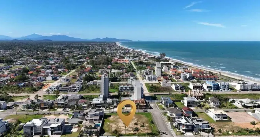 Terreno com 387,50m² no condomínio residencial south beach ii em itapoá/sc