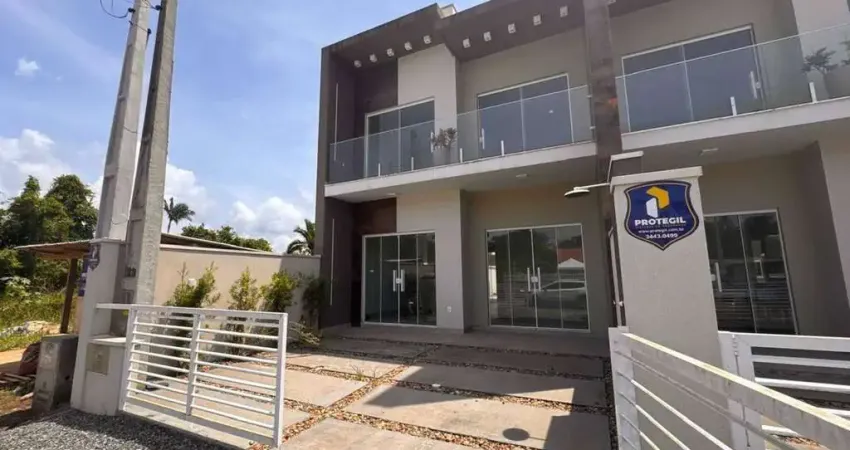 Sobrado na Barra do Saí, 127m², com 03 quartos e hidromassagem – Itapoá/SC