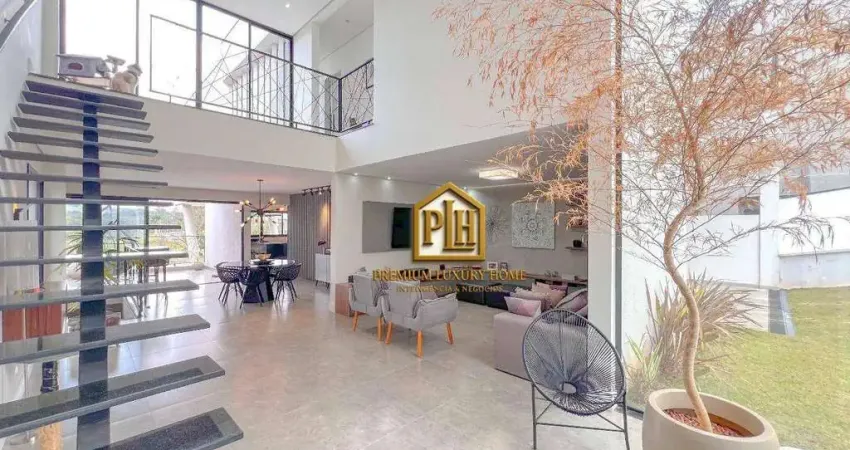 Casa com 4 dormitórios à venda, 300 m² por r$ 2.900.000,00 - condominio figueira garden - atibaia/sp