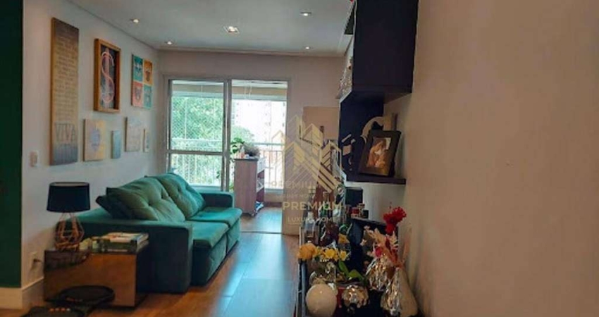 Apartamento com 3 dormitórios à venda, 79 m² por R$ 830.000,00 - Mooca - São Paulo/SP