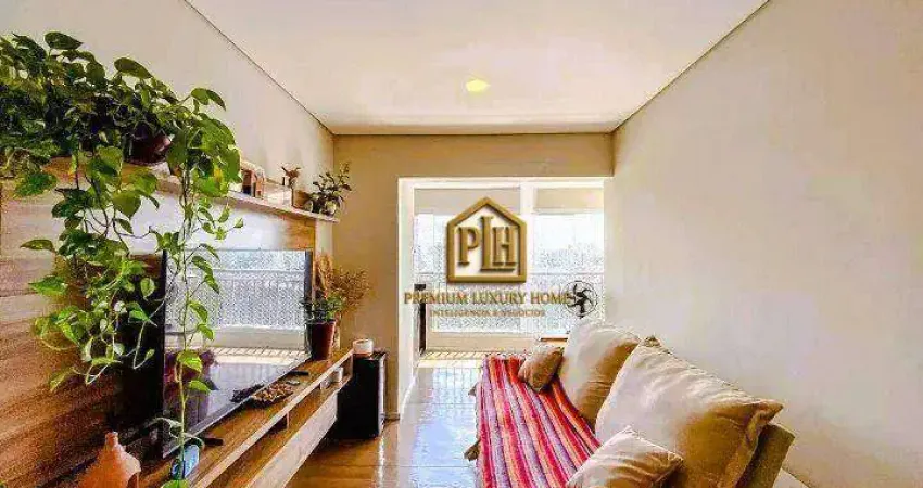 Apartamento com 2 dormitórios à venda, 78 m² por R$ 850.000,00 - Belém - São Paulo/SP