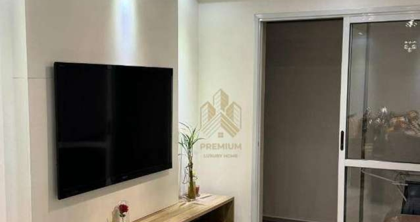 Apartamento com 3 dormitórios à venda, 70 m² por R$ 680.000,00 - Chácara Seis de Outubro - São Paulo/SP