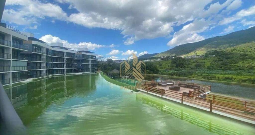 Apartamento Garden com 3 dormitórios, 150 m² - venda por R$ 1.400.000,00 ou aluguel por R$ 6.990,00/mês - Condomínio Villa dos Lagos - Atibaia/SP