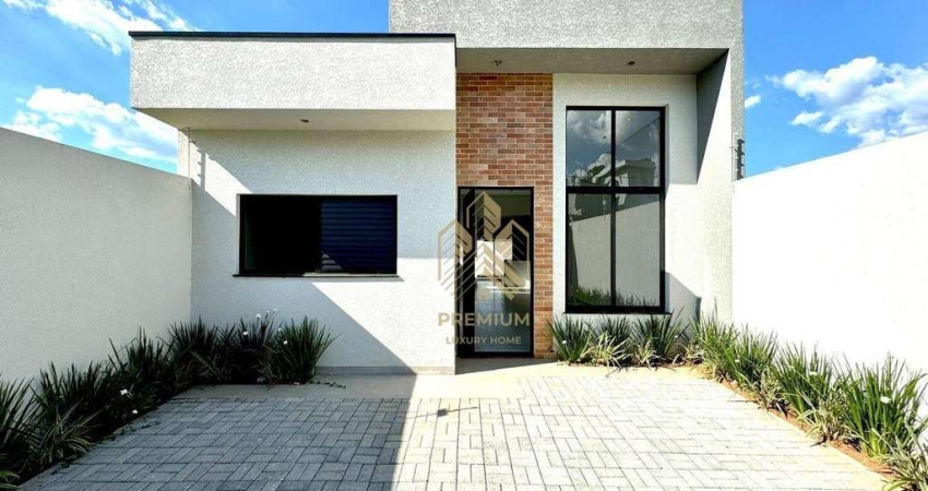 Casa com 3 dormitórios à venda, 107 m² por R$ 679.900,00 - Bella Atibaia - Atibaia/SP