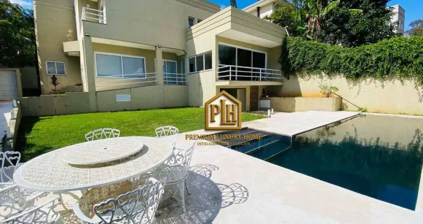 Casa com 3 dormitórios, 420 m² - venda por R$ 2.400.000,00 ou aluguel por R$ 16.000,00/mês - Condomínio Arco Iris - Atibaia/SP