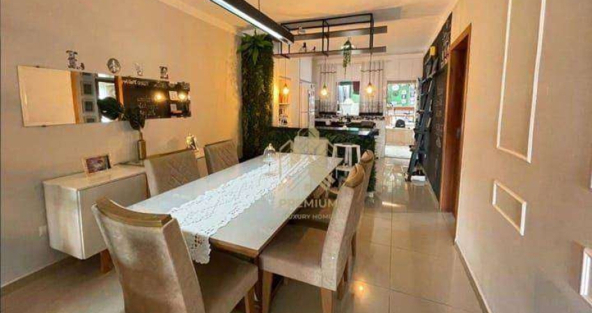 Casa com 3 dormitórios à venda, 97 m² por R$ 850.000 - Jardim Maristela - Atibaia/SP