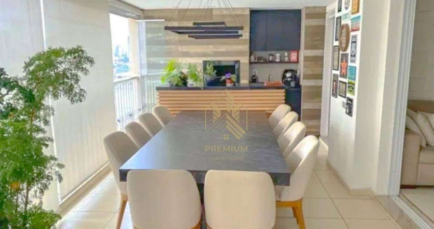 Apartamento com 3 dormitórios à venda, 137 m² por R$ 1.680.000,00 - Jardim Anália Franco - São Paulo/SP