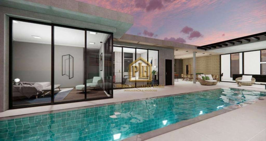 Casa com 5 dormitórios, 720 m² - venda por R$ 5.200.000,00 ou aluguel por R$ 19.400,00/mês - Condominio Shamballa III - Atibaia/SP