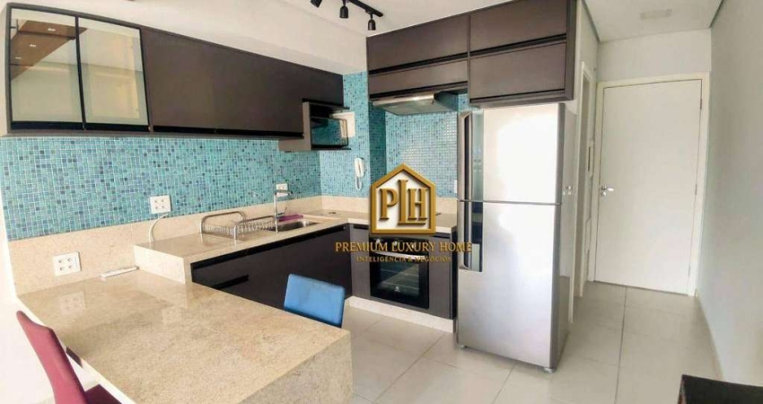Apartamento com 1 dormitório para alugar, 37 m² por R$ 3.660,00 - Tatuapé - São Paulo/SP