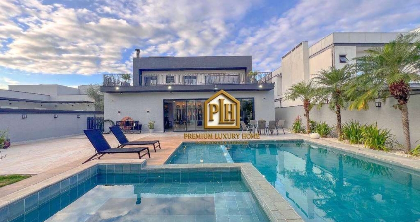 Casa com 4 dormitórios à venda, 394 m² por R$ 3.500.000,00 - Condomínio Shamballa II - Atibaia/SP