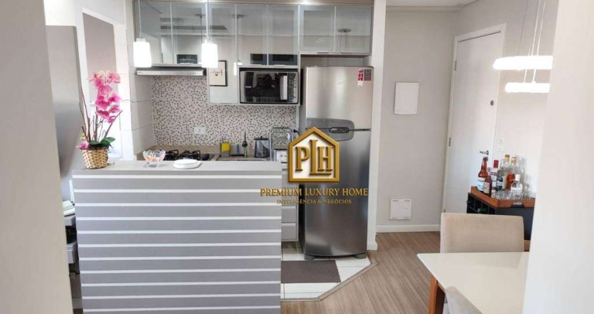 Apartamento com 2 dormitórios à venda, 47 m² por R$ 418.000 - Jardim Imperial - Atibaia/SP