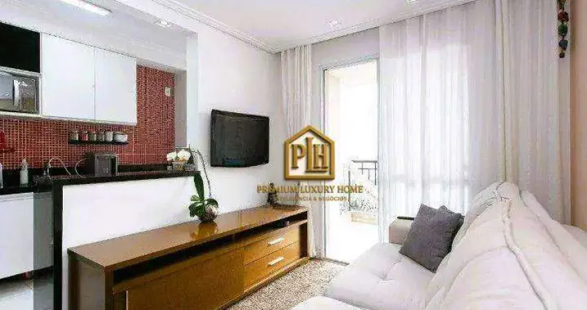 Apartamento com 2 dormitórios à venda, 68 m² por r$ 600.000,00 - tatuapé - são paulo/sp