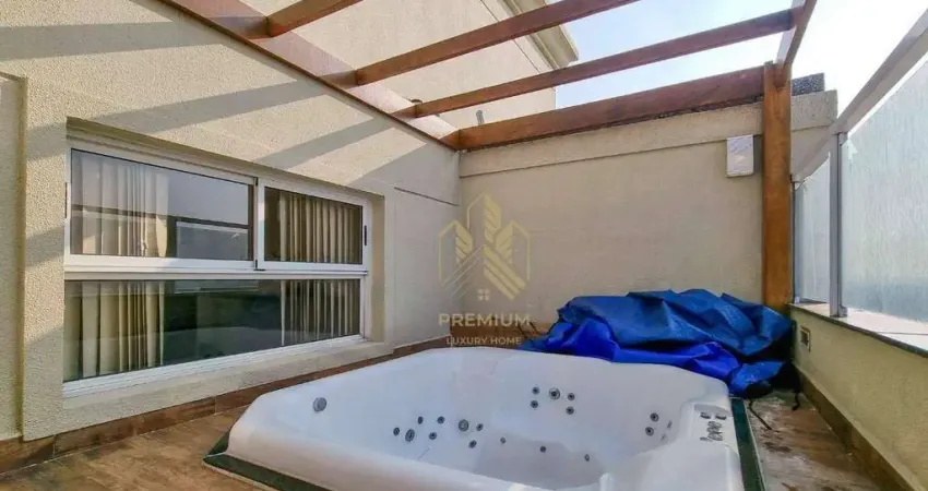 Cobertura com 2 dormitórios à venda, 105 m² por r$ 1.100.000,00 - tatuapé - são paulo/sp