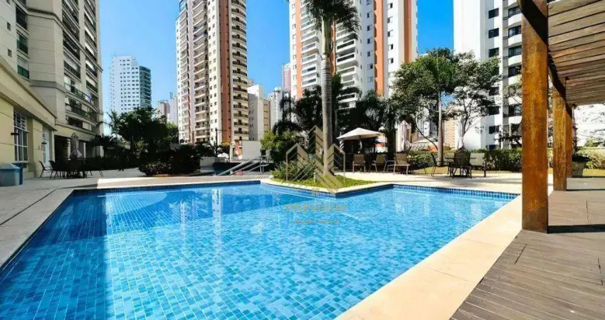 Apartamento com 3 dormitórios à venda, 202 m² por r$ 2.780.000,00 - jardim anália franco - são paulo/sp
