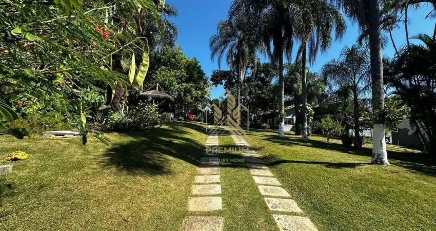 Chácara com 5 dormitórios à venda, 10000 m² por r$ 4.300.000,00 - condomínio alpes de nazaré - nazaré paulista/sp