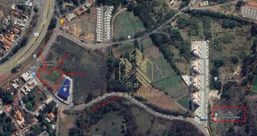 Terreno à venda, 769 m² por r$ 450.000,00 - belvedere - atibaia/sp